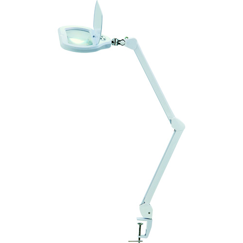 ＳＫ　アーム式ＬＥＤ拡大鏡　レンズ寸法１７０×１０５ｍｍ　倍率２倍