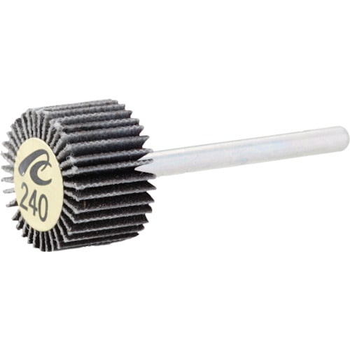 ＡＣ　マイクロフラップ　軸径３ｍｍ　＃１００　外径１０×幅１０×軸長３０