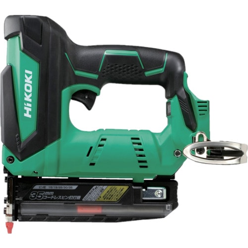 【販売終了】ＨｉＫＯＫＩ　コードレスピン釘打機１４．４Ｖ　ケース付　本体のみ