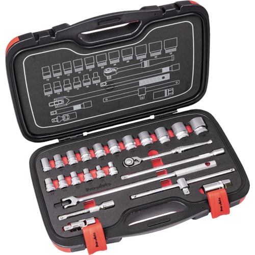 Ｐｒｏ－Ａｕｔｏ　１／２ＤＲ．２４ＰＣソケットセット