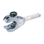 ＫＴＣ　大型銅・樹脂管用ラチェットパイプカッタ　全長３３５ｍｍ