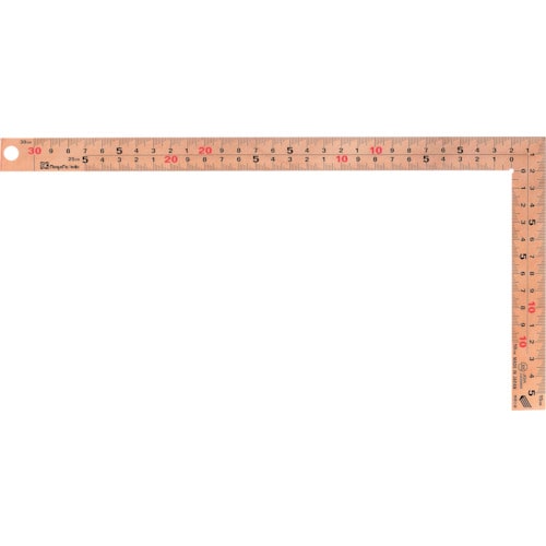 ＳＫ　金曲尺　３０ｃｍ　快段目盛　厚手広巾　ピンクゴールド