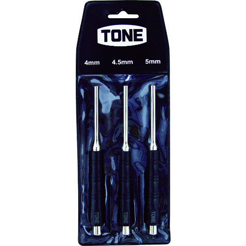 ＴＯＮＥ　平行ピンポンチセット　４．０、４．５、５．０ｍｍ　３点セット