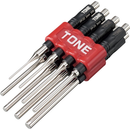 ＴＯＮＥ　ピンポンチセット　ビニールパック入り　８点セット