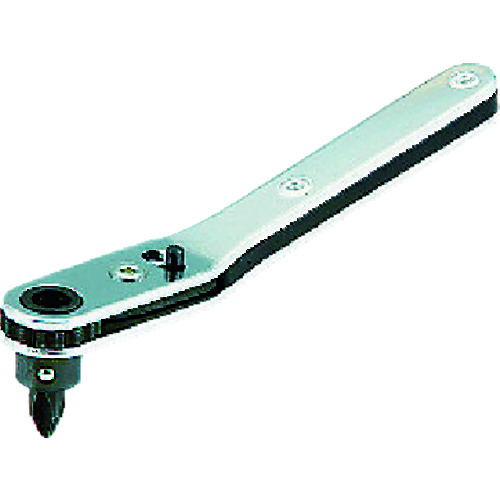 KTC 板ラチェット差替えドライバオフセットタイプ(クロスNo.2ビット付)