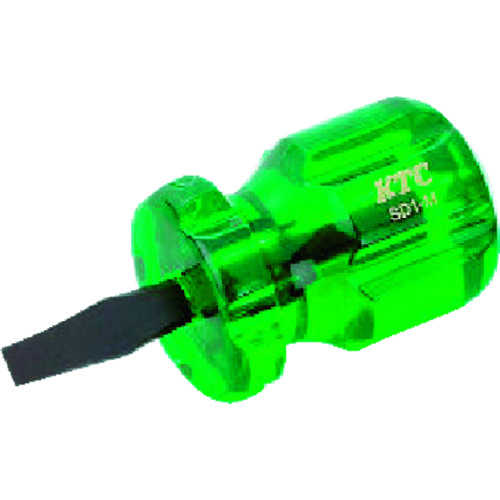 ＫＴＣ　樹脂柄スタッビドライバ　刃先マイナス６ｍｍ　軸長２６ｍｍ　全長７２ｍｍ