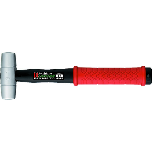 ＯＨ　ライトン軟鉄ハンマー（ＰＰ柄）　＃１