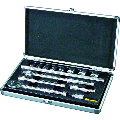 Ｐｒｏ－Ａｕｔｏ　３／８ＤＲ．１４ＰＣ．ソケットレンチセット