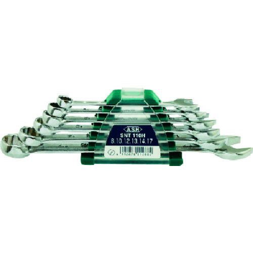 ＡＳＨ　コンビネーションスパナセット６本組