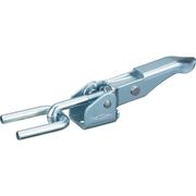 スーパー　引き止め専用型トグルクランプ　最大支持力：３．０ｋＮ　調整量：１２ｍｍ　フランジベース　ステンレス（ＳＵＳ３０４）　Ｕバー付