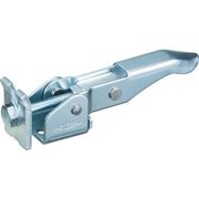 スーパー　引き止め専用型トグルクランプ　最大支持力：３．０ｋＮ　調整量：１２ｍｍ　フランジベース　ステンレス（ＳＵＳ３０４）　Ｕプレート付