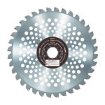 ＴＲＵＳＣＯ　トクマルチップソー刈払機用　２３０Ｘ２５．４Ｘ３６Ｐ