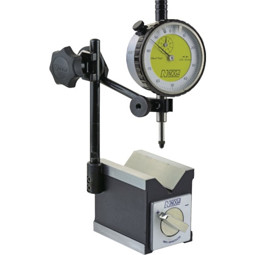 ＮＯＧＡ　Ｖブロックマグネットセット（ＶＢ１００２＋ＰＨ３１０１）　支柱タイプ