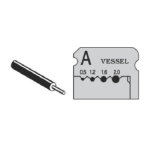 ＶＥＳＳＥＬ　ワイヤーストリッパーブレード　（３０００Ａ、３００００１用）　単線用