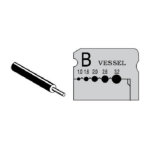 ＶＥＳＳＥＬ　ワイヤーストリッパーブレード　（３０００Ｂ、３００００２用）　単線用