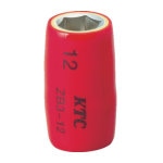 ＫＴＣ　絶縁工具　９．５ｓｑ．ソケット　１２ｍｍ
